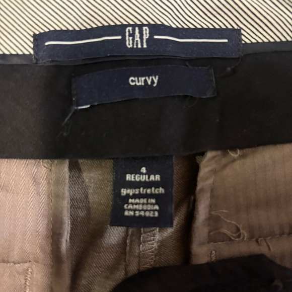 GAP Curvy Dress Pants – Size 4 Regular – GapStretch – Grey - Picture 3 of 5